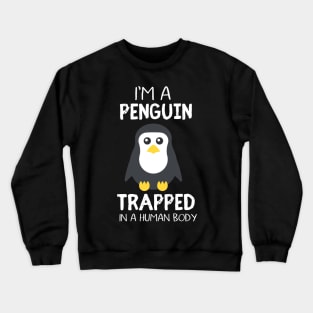 Peguin Design Crewneck Sweatshirt